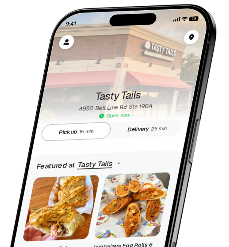 Tasty Tails app preview