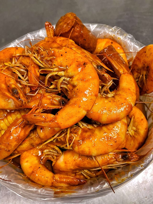 Shrimp + Strawberry Lemonade