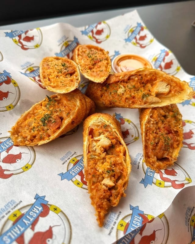 Jambalaya Egg Rolls (6 pc).