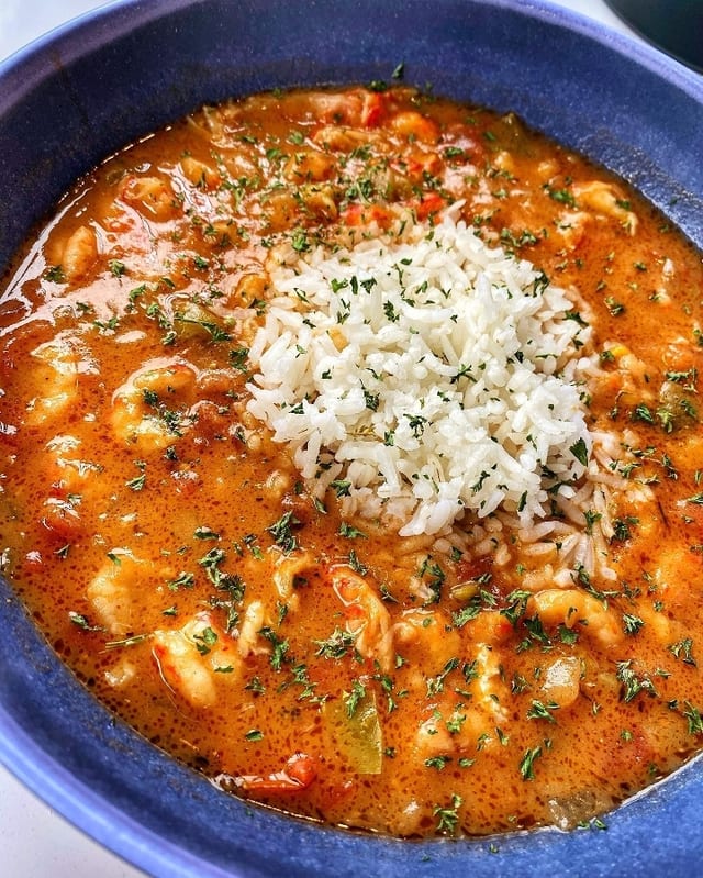 Crawfish Etouffee.
