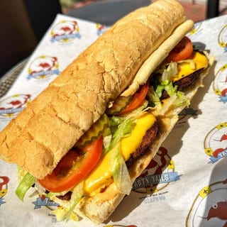 Reg Hot Sausage Poboy 8"