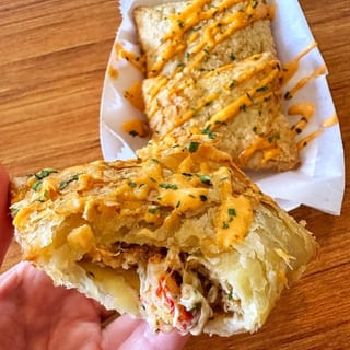 Crab and Crawfish Beignet (2 pc)