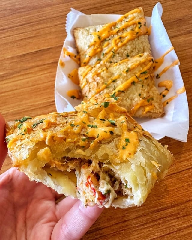Crab and Crawfish Beignets (2 pc).