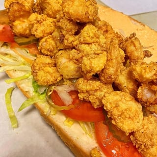 Large Shrimp Po Boy 12"