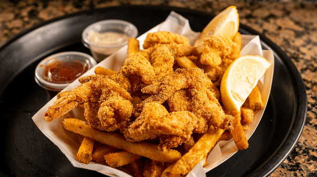 Fried Shrimp Basket.