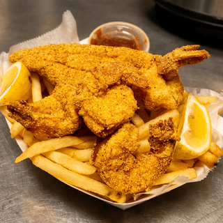Fried Shrimp & Catfish Combo Basket